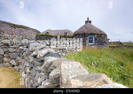 @ Na-Gearrannan Blackhouse Village auf der Isle Of Lewis #0062 Stockfoto