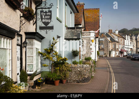 UK England, Dorset, Bier, den alten Spitzen-Shop, jetzt ein privates Haus Stockfoto