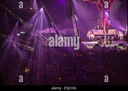 Holland, SENSATION. Premiere "Welcome to den Pleasuredome" Amsterdam Arena. 5. Juli 2014. DJ Martin Garrix. Nur zur redaktionellen Verwendung Stockfoto