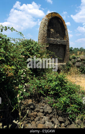 Tombe di Giganti, Dolmen in Sardinien Stockfoto