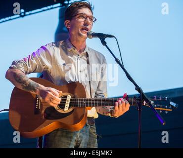 20. Juli 2014 - führt Ferndale, MI, USA - JUSTIN TOWNES EARLE in Ferndale, Michigan. (Kredit-Bild: © Alexis Simpson/ZUMA Draht) Stockfoto