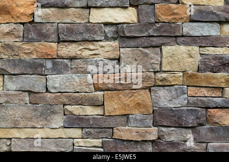 Verschiedene Formsteine Hintergrund Stockfoto