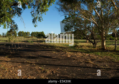 Alte verlassene Drive-In Theatre an Dubbo, NSW, Australia Stockfoto