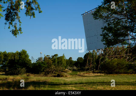 Alte verlassene Drive-In Theatre an Dubbo, NSW, Australia Stockfoto