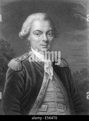 Jean François de Galaup, Comte de Lapérouse, 1741-1788, ein französischer Marineoffizier und Entdecker, Stockfoto