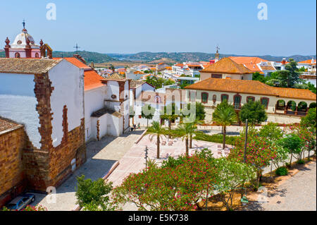 Blick von der maurischen Festung in Silves, Algarve Portugal Stockfoto