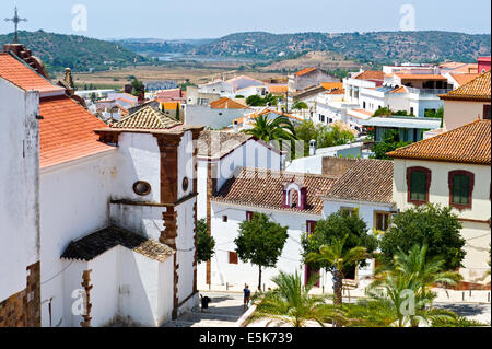 Blick von der maurischen Festung in Silves, Algarve Portugal Stockfoto