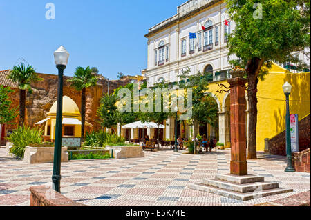 Quadratische maurischen Festung Stadt Silves Algarve Portugal Stockfoto