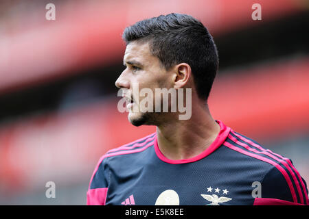 London, UK. 3. August 2014. Emirates Cup. Benfica gegen Valencia CF. Benfica BENITO Credit: Action Plus Sport/Alamy Live News Stockfoto