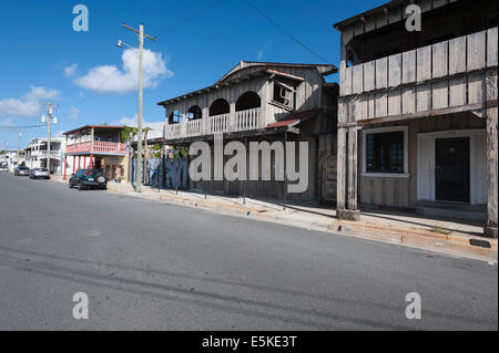 Cedar Key Florida Scenic Gulf Coast City Straßen Landschaftsarchitektur Lifestyle Stockfoto