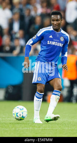 John Obi Mikel von Chelsea Stockfoto