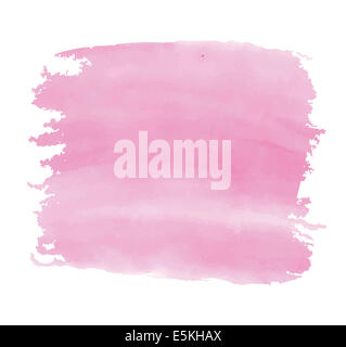 Rosa Aquarell Stockfoto