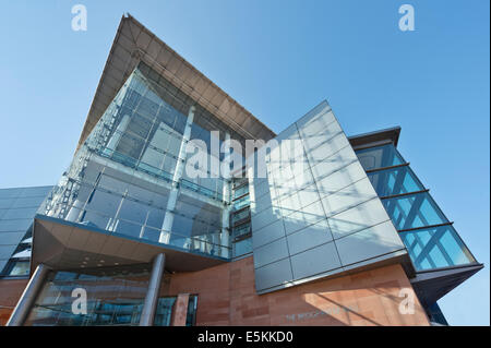 Bridgewater Hall, unteren Mosley Street, Manchester – Heimstätte des Orchesters Halle Stockfoto