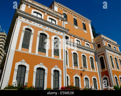 Cristobal Colon-Haus-Museum in Huelva (Casa Colón). Andalusien, Spanien Stockfoto