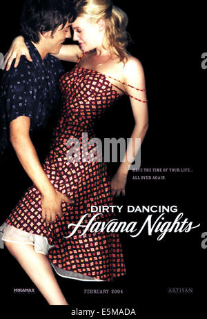 DIRTY DANCING - HAVANA NIGHTS, Diego Luna, Romola Garai, 2004, (c) Miramax/Courtesy Everett Collection Stockfoto