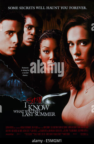 Ich noch wissen, was SIE hat letzten Sommer, US-Plakat-Kunst, von links: Freddie Prinze Jr., Mekhi Phifer, Brandy Norwood, Jennifer Stockfoto