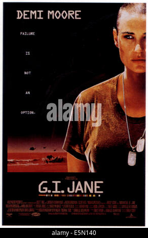 G.i. JANE, Demi Moore, 1997, © Buena Vista Bilder/Courtesy Everett Collection Stockfoto