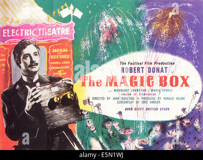 MAGIC BOX, Robert Donat, 1951 Stockfoto