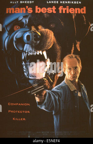 Des Menschen besten Freund, US-Plakat, Lance Henriksen, 1993, © New Line Cinema/Courtesy Everett Collection Stockfoto