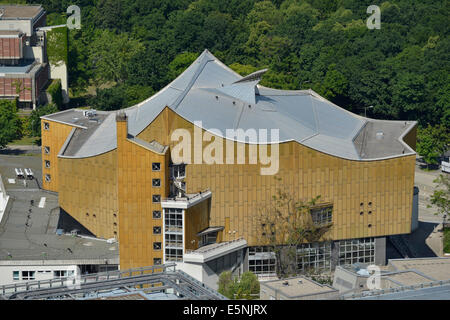 Berliner Philharmonie-Philharmonie Berlin-Deutschland Stockfoto