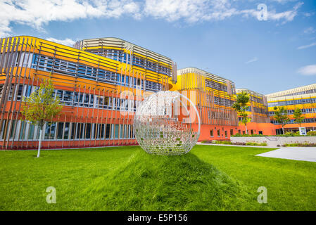 Neuer Campus WU, Wirtschaftsuniversität Wien und Business. Stockfoto