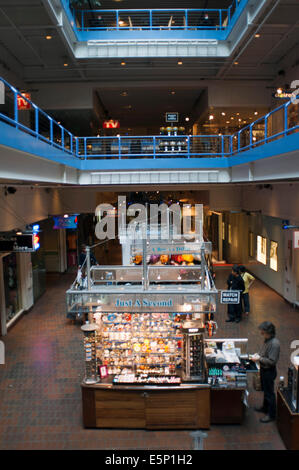 Das Einkaufszentrum am South Street Seaport New York City Stockfoto