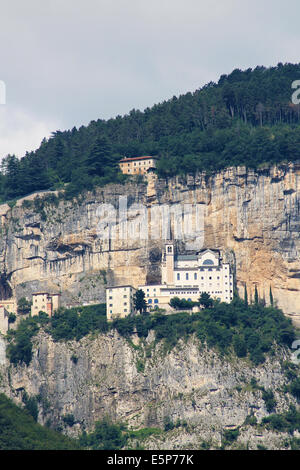 Bei der Katholischen Kirche antuario Madonna della Corona", Verona, Venetien, Italien Stockfoto