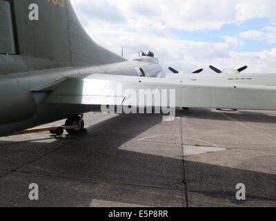 Boeing B42 an American Air Museum Duxford Stockfoto