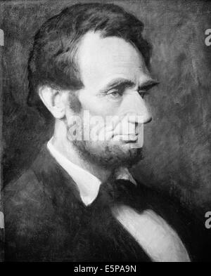 Abraham Lincoln, 16. Präsident der USA Stockfoto