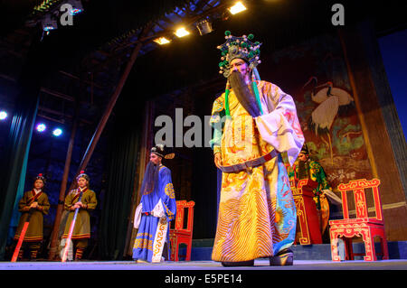 Chinesische Oper, Hongkong, China. Stockfoto