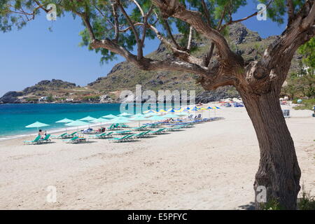 Damnoni Strand in der Nähe von Plakias, Süd-Kreta, Kreta, griechische Inseln, Griechenland, Europa Stockfoto