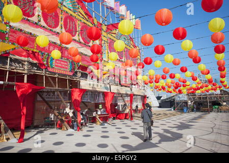 West Kowloon Bambus Theater, Kowloon, Hong Kong, China, Asien Stockfoto
