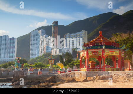 Tin Hau Tempel am Repulse Bay, Hong Kong Island, Hongkong, China, Asien Stockfoto