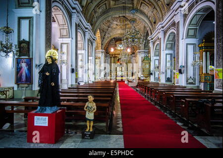 Innenraum der Kirche von San Augustin, Intramuros, Manila, Luzon, Philippinen, Südostasien, Asien Stockfoto