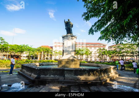 König Karl IV.-Denkmal, Intramuros, Manila, Luzon, Philippinen, Südostasien, Asien Stockfoto