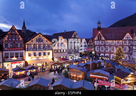 Christmas Fair, Bad Urach, Schwäbische Alb, Baden-Württemberg, Deutschland, Europa Stockfoto