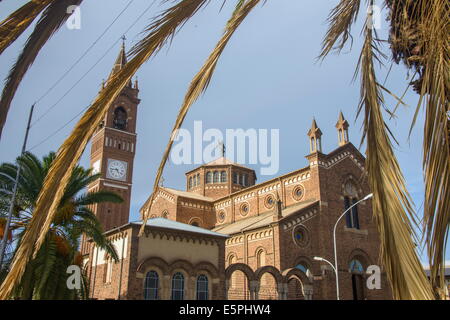 Katholische Kathedrale St. Marien auf Harnet Avenue, Asmara, der Hauptstadt von Eritrea, Afrika Stockfoto