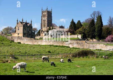 St. James Church, Chipping Campden, Cotswolds, Gloucestershire, England, Vereinigtes Königreich, Europa Stockfoto