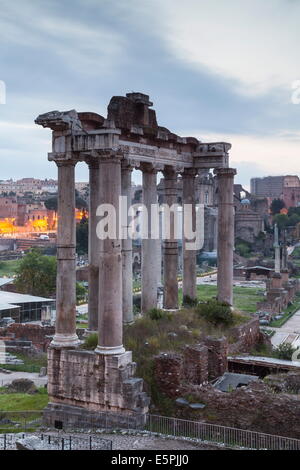 Das Forum Romanum (Foro Romano), Rom, Latium, Italien, Europa Stockfoto