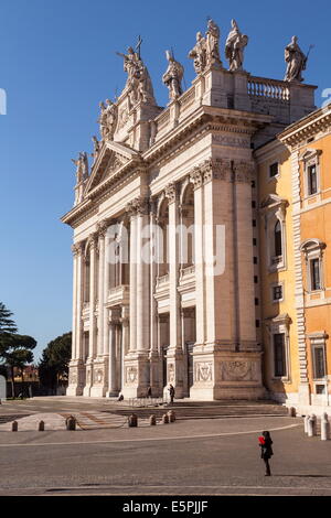 Basilica di San Giovanni in Laterano, Rom, Latium, Italien, Europa Stockfoto