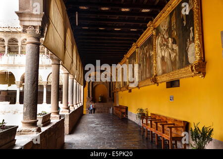 Santo Domingo-Kirche in Cuzco, Cusco, UNESCO World Heritage Site, Peru, Südamerika Stockfoto