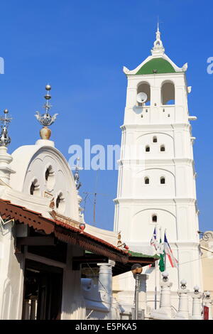 Kamplung Kling Moschee, Melaka (Malacca), Malaysia, Südostasien, Asien Stockfoto