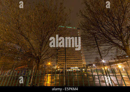 24-Stunden Stromausfall in Eddystone Turm, South East London Stockfoto