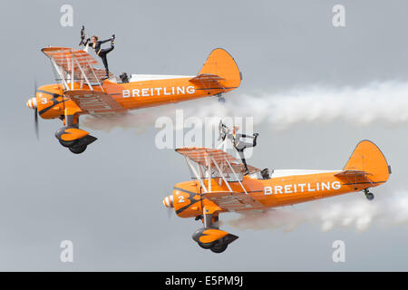 Breitling-Wing-Walkers Stockfoto