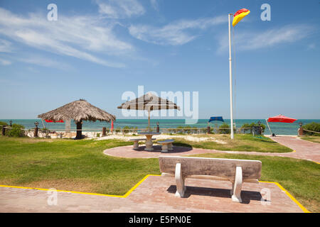 Strand im Persischen Golf, Saudi-Arabien Rahima campus Stockfoto