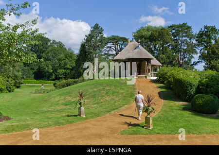 Schweizergarten, Bedfordshire; wieder geöffnet 31. Juli 2014 nach Renovierungsarbeiten finanziert durch einen 2,8 m Erbe-Lotterie-Zuschuss Stockfoto