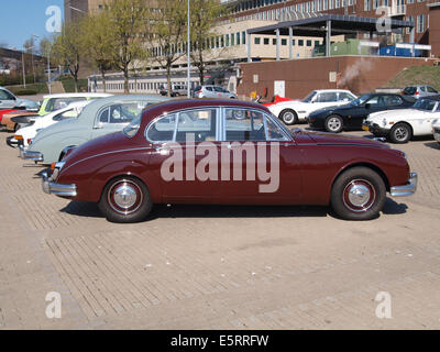 1967 Jaguar MARK 2-3,4 L, niederländischer Lizenz Registrierung 96-50-DE, pic2 Stockfoto