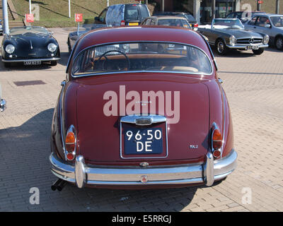 1967 Jaguar MARK 2-3,4 L, niederländischer Lizenz Registrierung 96-50-DE, pic3 Stockfoto