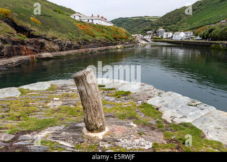 Boscastle Hafen im Sommer Cornwall England UK Stockfoto