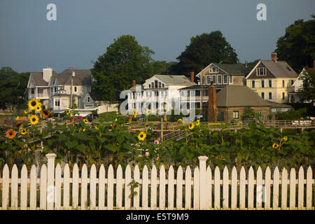 Stony Creek Hafen in Branford CT Stockfoto